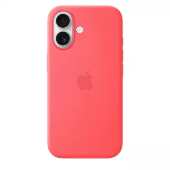 Silikonowe etui z MagSafe do Apple iPhone 17 — Bright Guava, pasuje do ekranu 6,3 cala (16 cm)