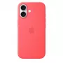 Silikonowe etui z MagSafe do Apple iPhone 17 — Bright Guava, pasuje do ekranu 6,3 cala (16 cm)