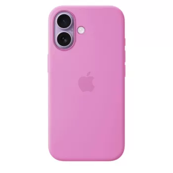 Silikonowe etui z MagSafe do Apple iPhone 17 — Lawendowy, wyściółka z mikrofibry, pasuje do 6,3 cala