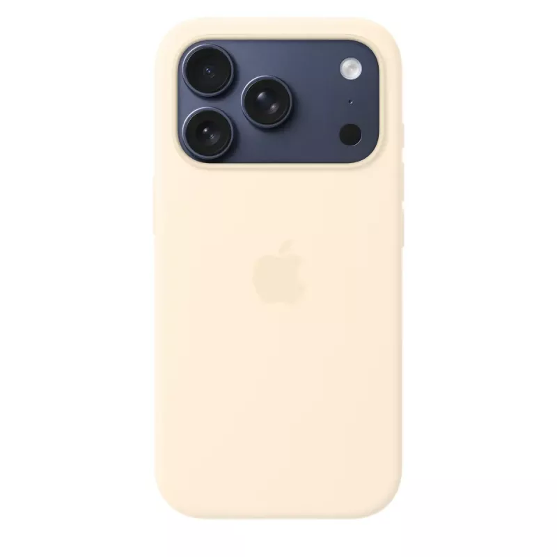 Silikonowe etui z MagSafe do Apple iPhone 17 Pro — wanilia, pasuje do ekranu 16 cm (6,3 cala)