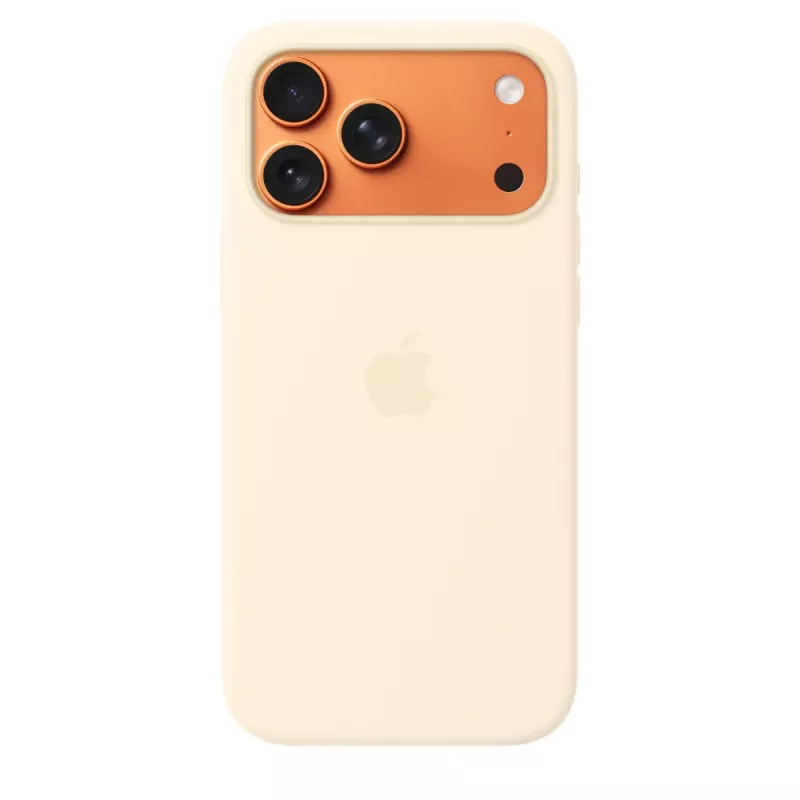 Silicone Case with MagSafe for Apple iPhone 17 Pro Max — Vanilla, fits 17.5 cm (6.9 inch) screen