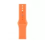 Pasek sportowy do Apple Watch 46 mm — Clementine (pomarańczowy), rozmiar S/M, nadgarstek 140–190 mm