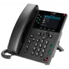 HP Poly VVX 350 6-liniowy telefon IP z obsługą PoE, telefon IP, czarny, słuchawka przewodowa, 6 linii, LCD, 8.89 cm (3.5 cala)