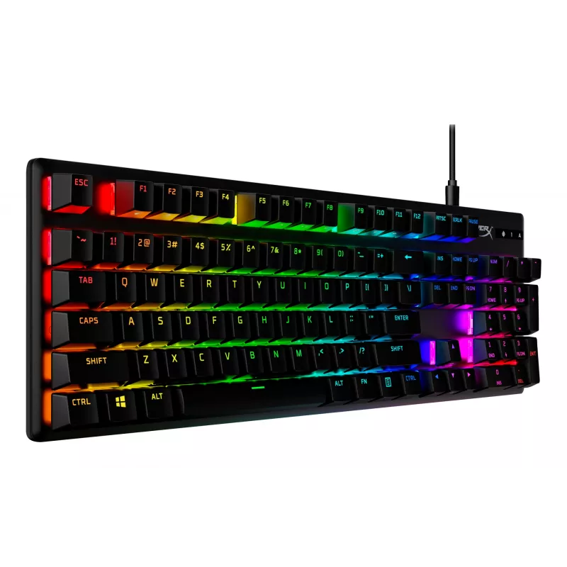 HyperX Alloy Origins PBT HX niebieski - Mechaniczna klawiatura gamingowa