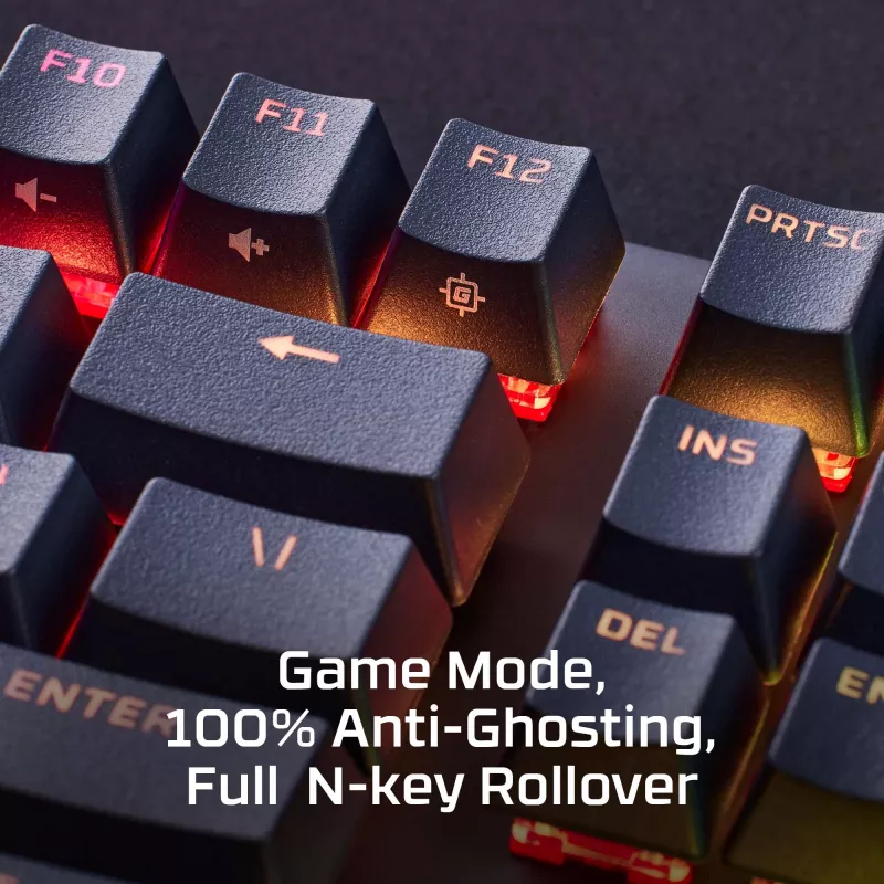 HyperX Alloy Origins PBT HX niebieski - Mechaniczna klawiatura gamingowa