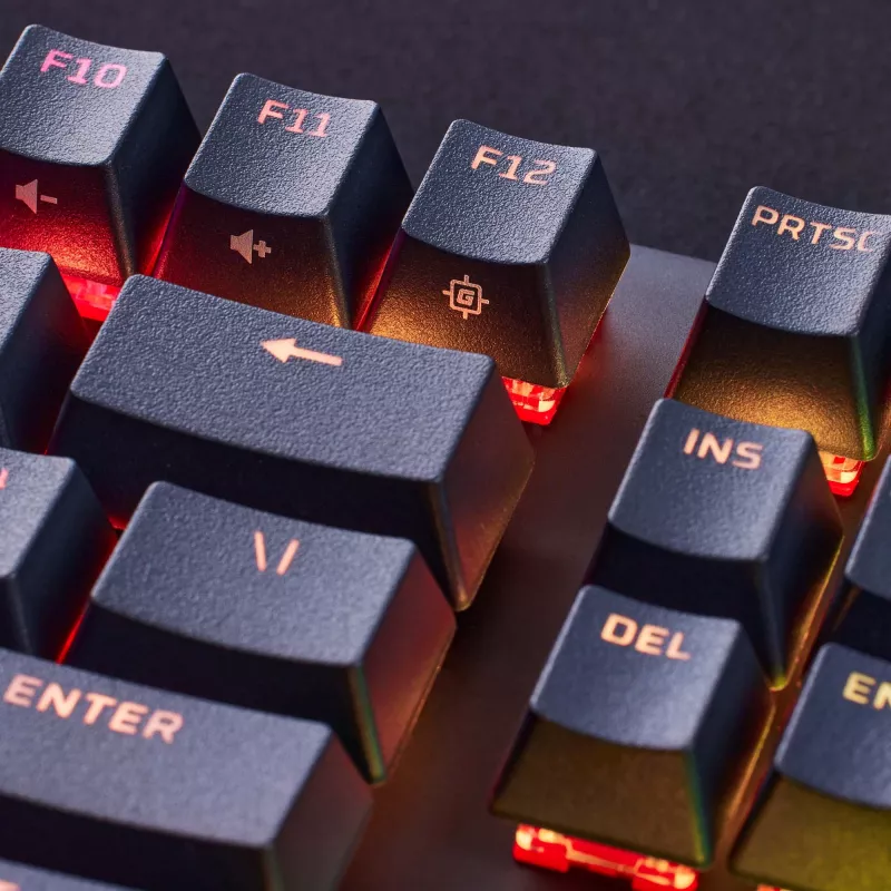 HyperX Alloy Origins PBT HX niebieski - Mechaniczna klawiatura gamingowa