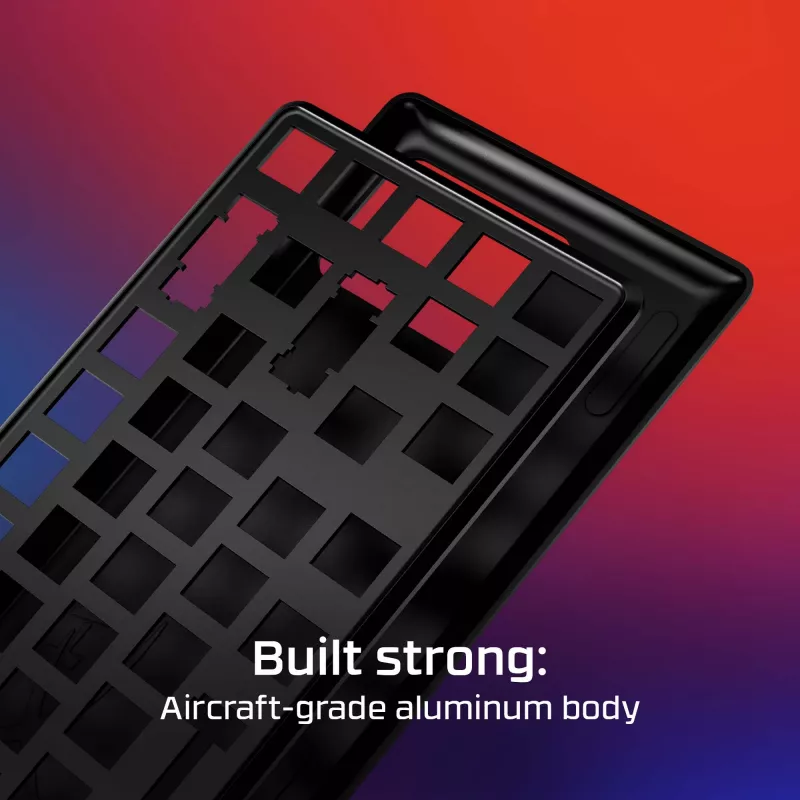 HyperX Alloy Origins Core PBT HX Aqua - mechaniczna klawiatura gamingowa