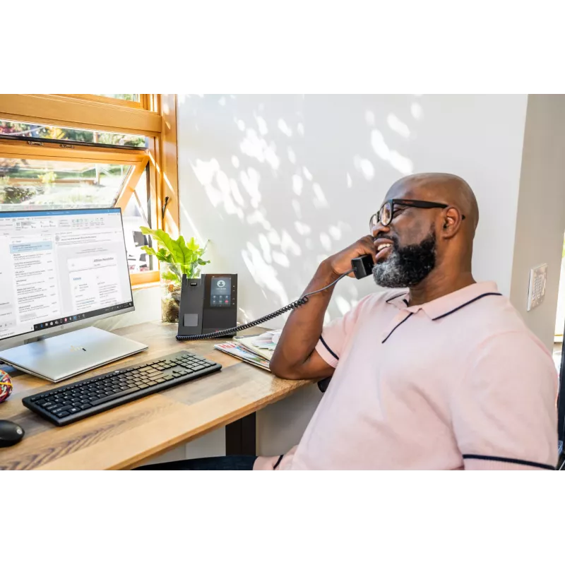 HP Poly CCX 505 Business Media Phone dla Microsoft Teams z obsługą PoE