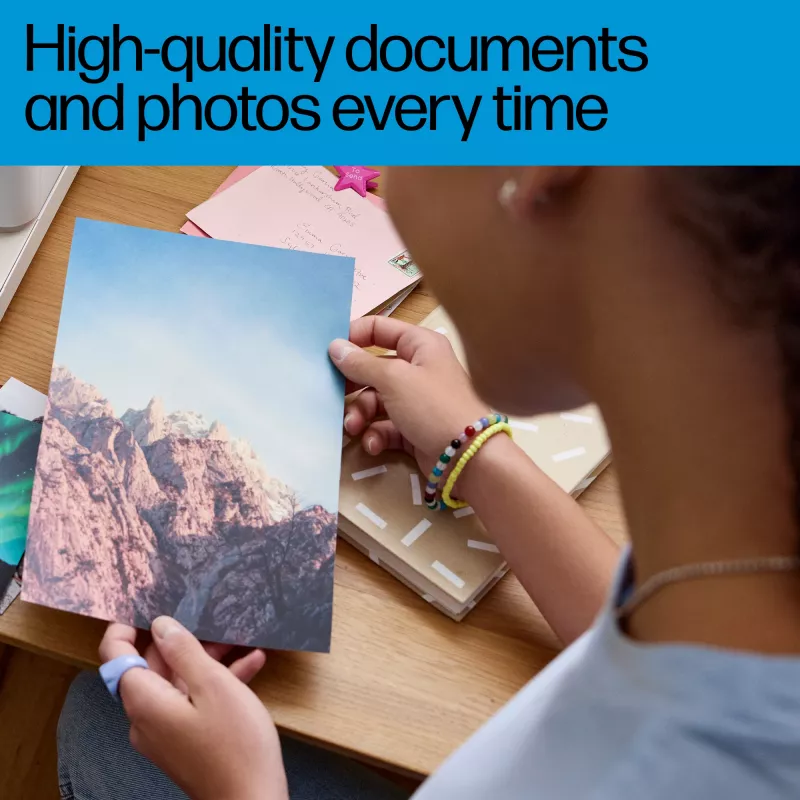 HP ENVY 6122e Bezprzewodowa kolorowa drukarka wielofunkcyjna, Instant Ink; Drukowanie zdjęć