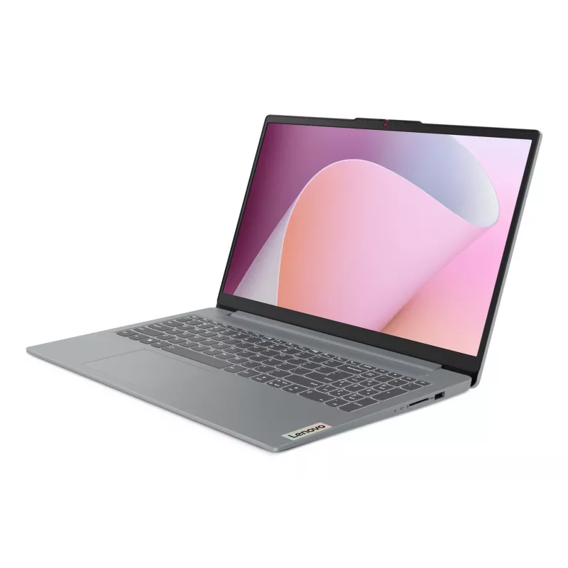 Lenovo IdeaPad cienki 3 15AMN8 AMD Ryzen™ 3 7320U Laptop 39,6 cm (15,6 cala) Full HD 8 GB LPDDR5-SDRAM 512 GB SSD Wi-Fi 6 (802.11ax) Windows 11 Home German szary