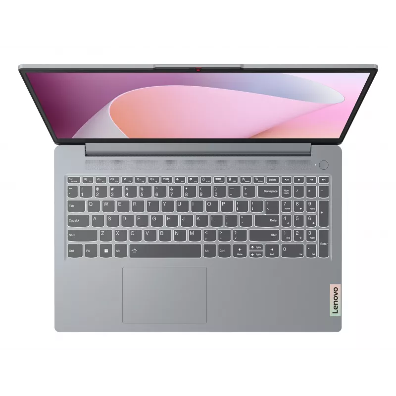 Lenovo IdeaPad cienki 3 15AMN8 AMD Ryzen™ 3 7320U Laptop 39,6 cm (15,6 cala) Full HD 8 GB LPDDR5-SDRAM 512 GB SSD Wi-Fi 6 (802.11ax) Windows 11 Home German szary