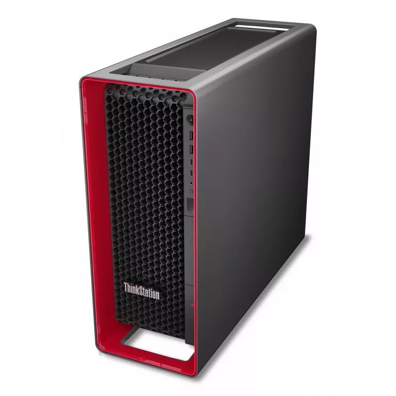Lenovo ThinkStation P8 AMD Ryzen Threadripper PRO 7945WX 64 GB DDR5-SDRAM 1 TB SSD Windows 11 Pro Tower Stacja robocza Czarny