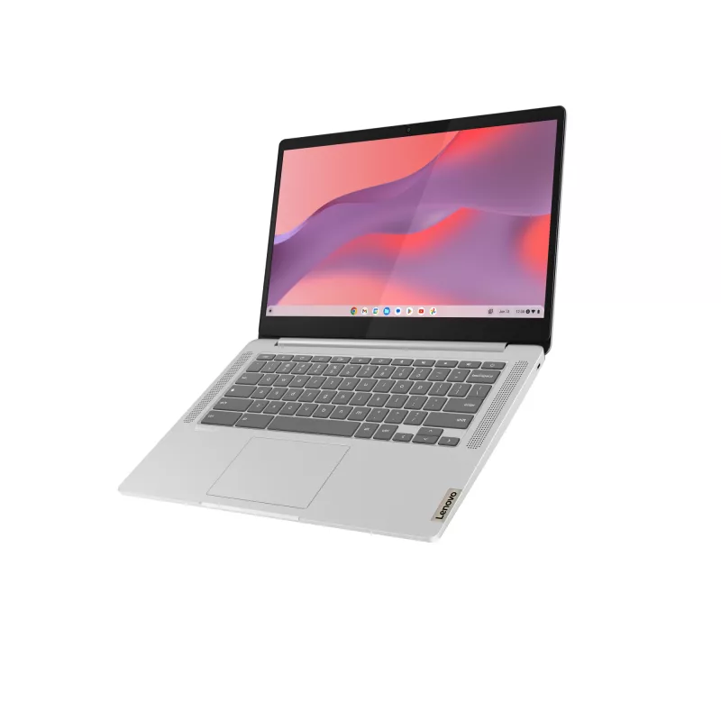 Lenovo IdeaPad cienki 3 Chrome 14M868 MediaTek Kompanio 520 Chromebook 35,6 cm (14 cali) Full HD 4 GB LPDDR4x-SDRAM 128 GB eMMC Wi-Fi 6 (802.11ax) ChromeOS German szary