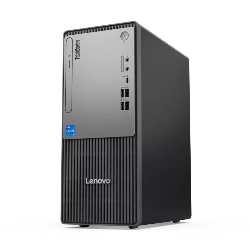 Lenovo ThinkCentre neo 50t Gen 5 Intel® Core™ i3 i3-14100 8 GB DDR5-SDRAM 256 GB SSD Windows 11 Pro Tower PC Czarny