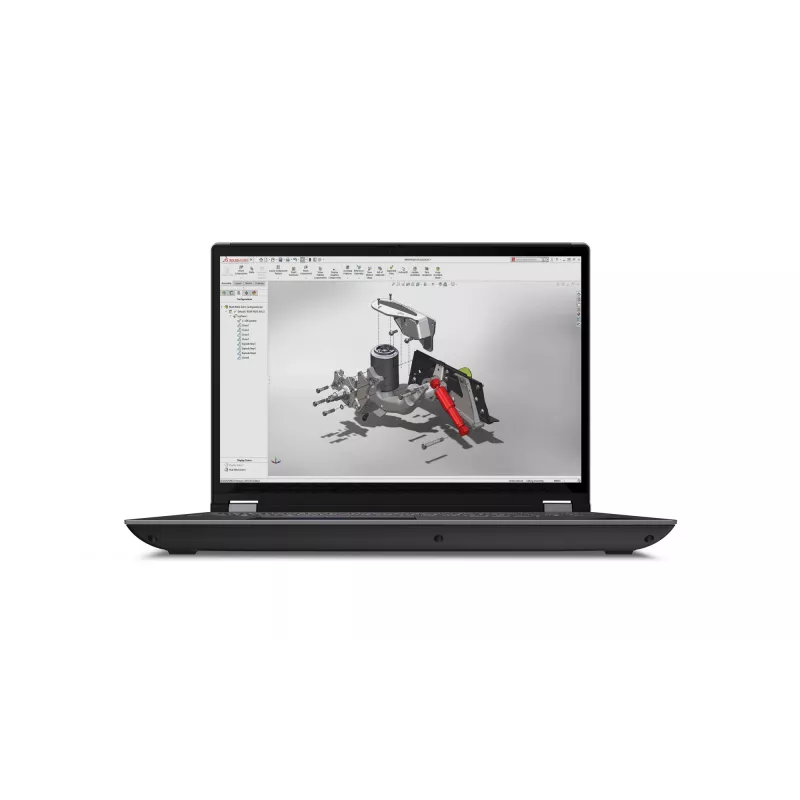 Lenovo ThinkPad P16 Gen 2 Intel® Core™ i7 i7-14700HX Mobilna stacja robocza 40,6 cm (16 cali) WUXGA 32 GB DDR5-SDRAM 1 TB SSD Intel Arc Pro A30M Wi-Fi 6E (802.11ax) Windows 11 Pro Niemiecki Czarny