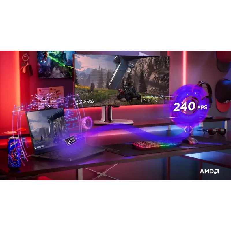 Laptop Lenovo Legion Pro 5 16 WQXGA – AMD Ryzen 9 9955HX, 32GB RAM, 1TB SSD, NVIDIA RTX 5070 8GB, Windows 11 Home