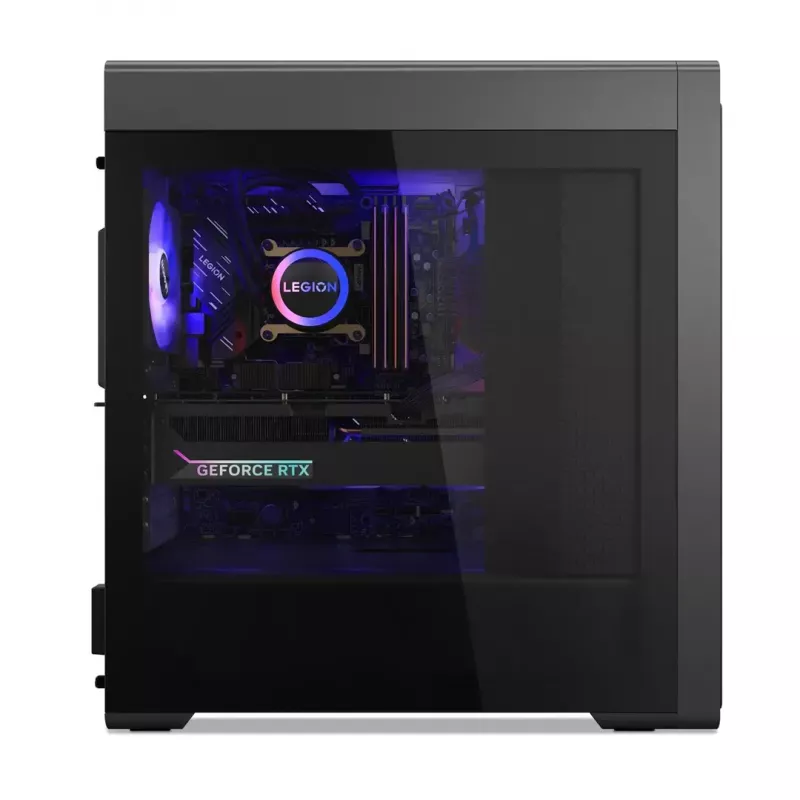 PC Tower Lenovo Legion T7 34IAS10 – Intel Core Ultra 7 265KF 20-rdzeniowy, 64 GB DDR5, 2 TB PCIe 4.0 SSD, NVIDIA GeForce RTX 5070 Ti, Storm szary