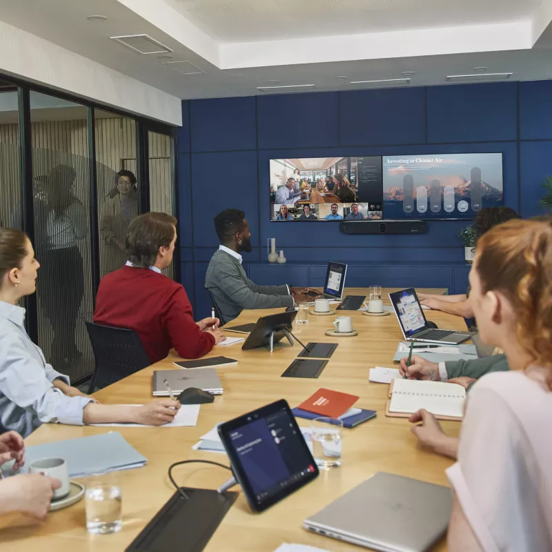HP Poly Studio X72 All-In-One Video Bar z zestawem kontrolera TC10