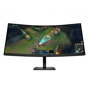 HP OMEN LCD 34c G2 curved VA 34 86,4 cm WQHD 3440x1440 1ms 185 Hz 400 nitów 2xHDMI DP VESA monitor komputerowy 86,4 cm (34 cale) 3440 x 1440 pikseli Wide Quad HD Czarny