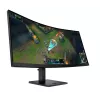 HP OMEN LCD 34c G2 curved VA 34 86,4 cm WQHD 3440x1440 1ms 185 Hz 400 nitów 2xHDMI DP VESA monitor komputerowy 86,4 cm (34 cale) 3440 x 1440 pikseli Wide Quad HD Czarny