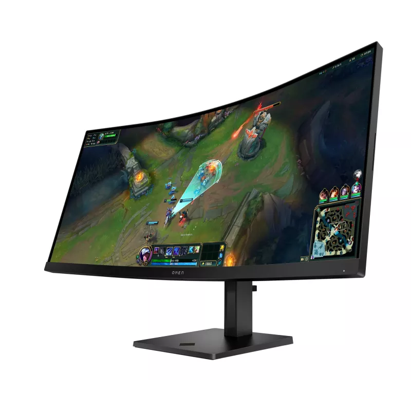 HP OMEN LCD 34c G2 curved VA 34 86,4 cm WQHD 3440x1440 1ms 185 Hz 400 nitów 2xHDMI DP VESA monitor komputerowy 86,4 cm (34 cale) 3440 x 1440 pikseli Wide Quad HD Czarny