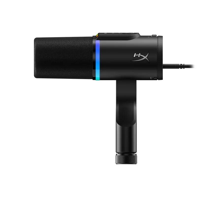 HyperX FlipCast – dynamiczny mikrofon USB/XLR (czarny), mikrofon dynamiczny, -10 dB, 20–20000 Hz, 0,05%, 1 Ω, 192 kHz