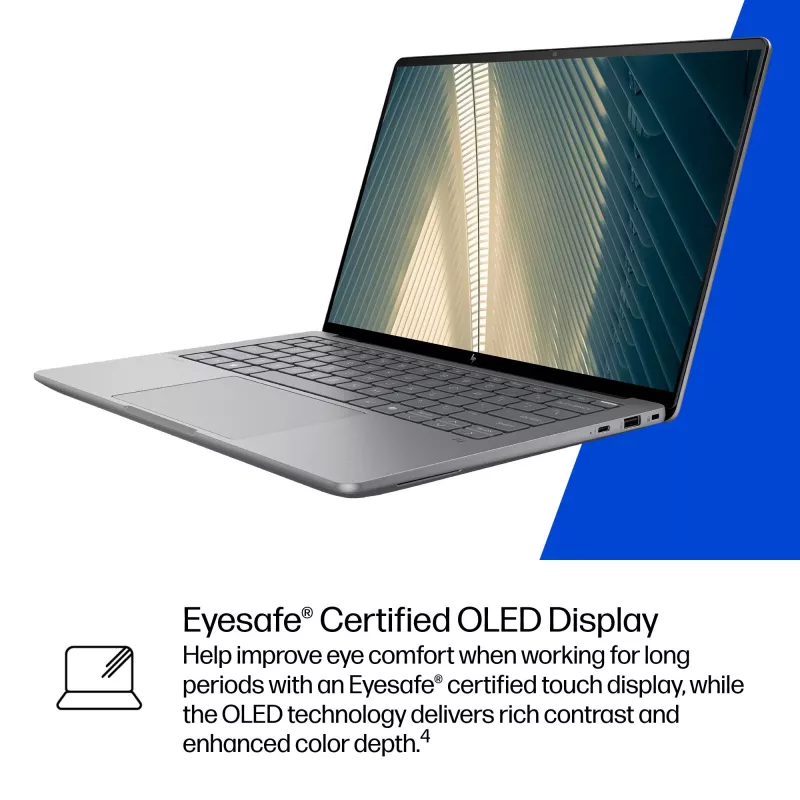 HP ZBook Ultra G1a Copilot+ PC AMD Ryzen AI Max PRO 390 35,6 cm (14 cali) dotykowy 2.8K 64 GB LPDDR5x-SDRAM Wi-Fi 7 (802.11be) Windows 11 Pro AI Workstation, AI PC srebrny