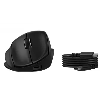 Bezprzewodowa ergonomiczna mysz pochylana HP Tilt Ergonomic 725M, czarna