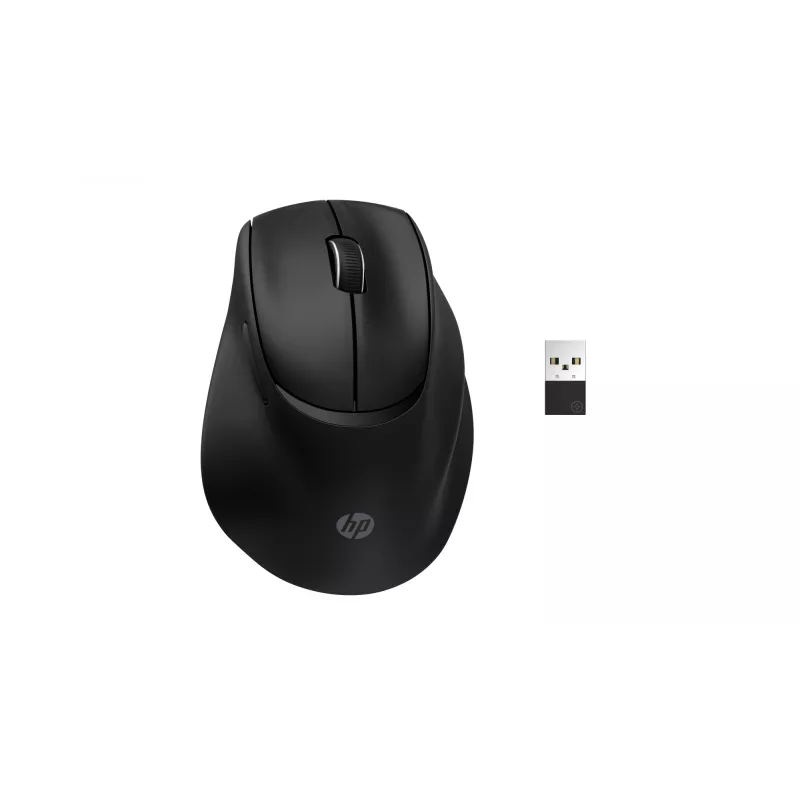 Bezprzewodowa ergonomiczna mysz pochylana HP Tilt Ergonomic 725M, czarna