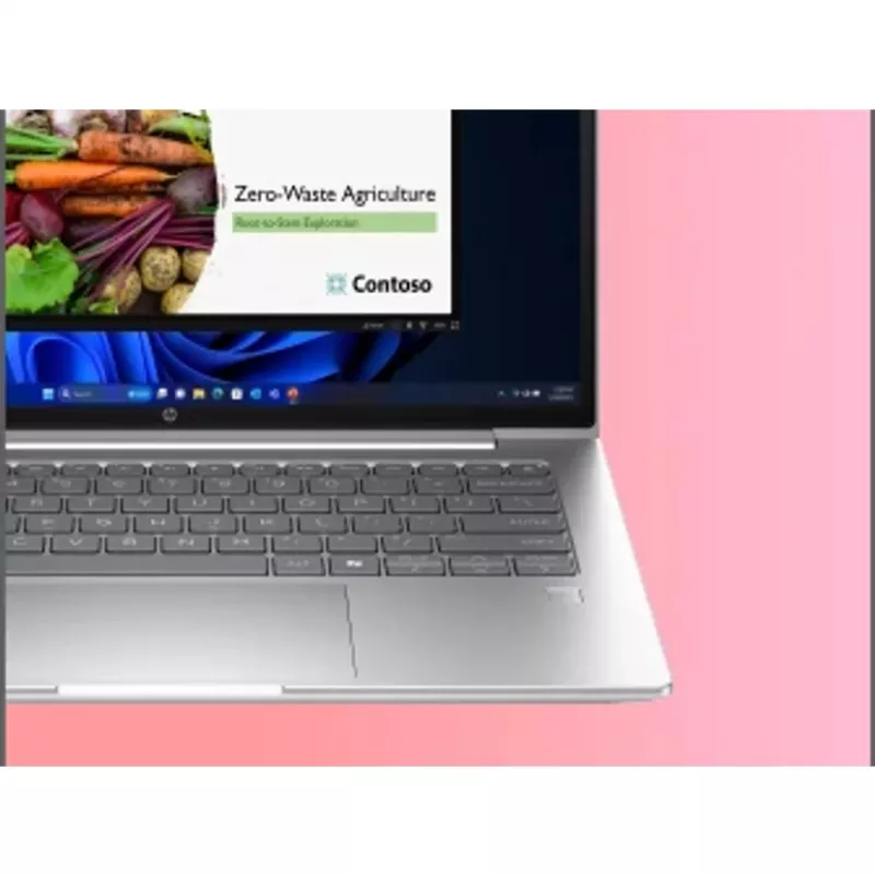 HP ProBook 4 G1iR Intel Core 5 120U Laptop 35,6 cm (14 cali) WUXGA 16 GB DDR5-SDRAM Wi-Fi 6E (802.11ax) Windows 11 Pro Srebrny