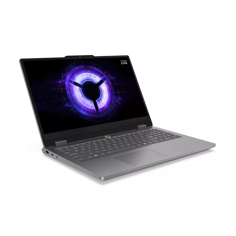 Lenovo LOQ Essential 15IRX11 Intel® Core™ i5 i5-13450HX Laptop czarny 39,6 cm (15,6 cala) Full HD 16 GB DDR5-SDRAM 1 TB SSD NVIDIA GeForce RTX 5060 Wi-Fi 6 (802.11ax) Windows 11 Home szary