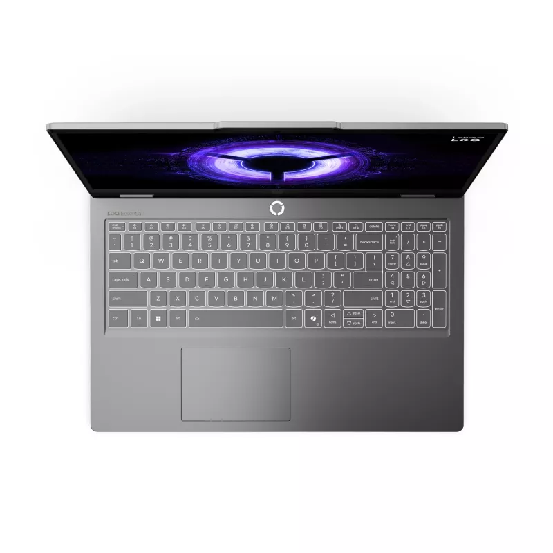 Lenovo LOQ Essential 15IRX11 Intel® Core™ i5 i5-13450HX Laptop czarny 39,6 cm (15,6 cala) Full HD 16 GB DDR5-SDRAM 1 TB SSD NVIDIA GeForce RTX 5060 Wi-Fi 6 (802.11ax) Windows 11 Home szary