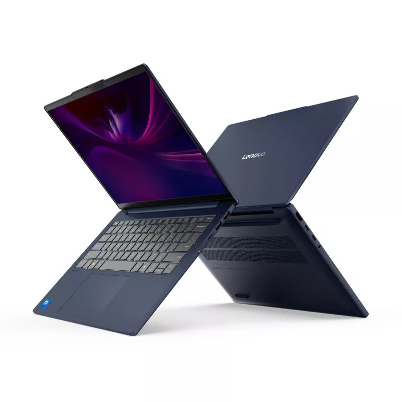 Lenovo IdeaPad cienki 5 14AKP10 Copilot+ PC AMD Ryzen™ AI 5 330 Laptop 35,6 cm (14 cali) WUXGA 16 GB DDR5-SDRAM 512 GB SSD Wi-Fi 7 (802.11be) Windows 11 Home Niemiecki Niebieski