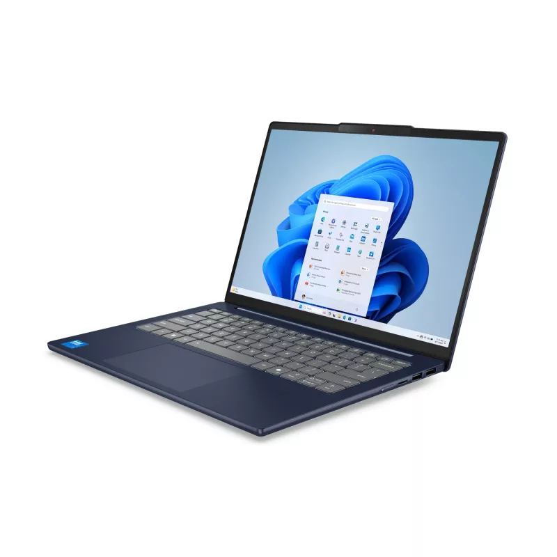Lenovo IdeaPad cienki 5 14AKP10 Copilot+ PC AMD Ryzen™ AI 5 330 Laptop 35,6 cm (14 cali) WUXGA 16 GB DDR5-SDRAM 512 GB SSD Wi-Fi 7 (802.11be) Windows 11 Home Niemiecki Niebieski
