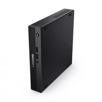 Mini PC Lenovo V100q 13GG Tiny Intel N100, 8 GB RAM DDR5, 256 GB SSD, Wi‑Fi 6, niemiecka klawiatura, czarny