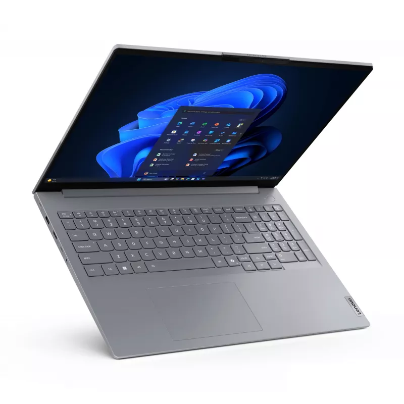 Lenovo ThinkBook 16 G9 AHP AMD Ryzen™ 5 220 Laptop 40,6 cm (16 cali) WUXGA 32 GB DDR5-SDRAM 512 GB SSD Wi-Fi 7 (802.11be) Windows 11 Pro Niemiecki szary