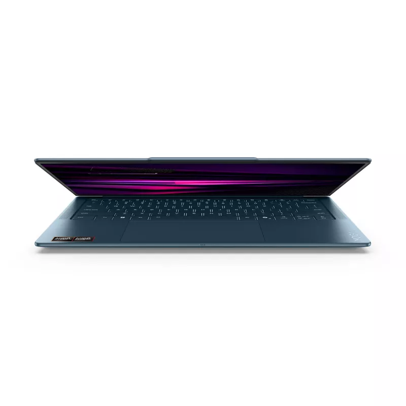 Lenovo Yoga cienki 7 14AGP11 Copilot+ PC AMD Ryzen™ AI 7 445 Laptop 35,6 cm (14 cali) 2.8K 16 GB 1 TB SSD Wi-Fi 7 (802.11be) Windows 11 Home Niemiecki Teal
