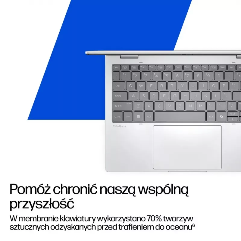 Laptop HP EliteBook 8 Flip G1i 13 Ultra — 13,3-calowy dotykowy WUXGA IPS 400 nitów, Ryzen 7 255U, 32GB LPDDR5x-7500, 1TB SSD, kamera Intel Arc, 62Wh, Windows 11 Pro