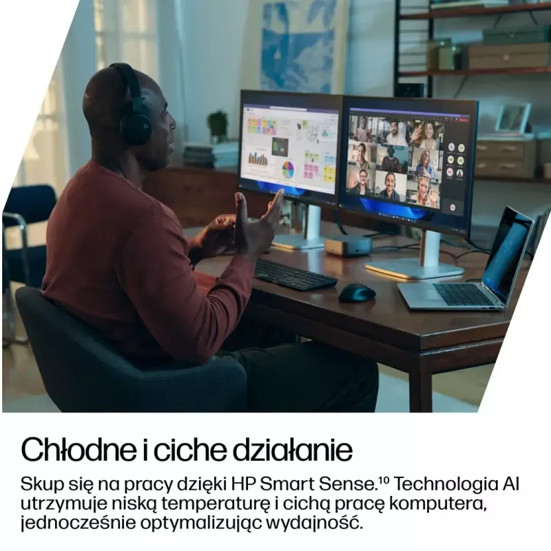 Laptop HP EliteBook 8 Flip G1i 13 Ultra — 13,3-calowy dotykowy WUXGA IPS 400 nitów, Ryzen 7 255U, 32GB LPDDR5x-7500, 1TB SSD, kamera Intel Arc, 62Wh, Windows 11 Pro