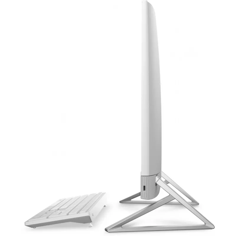 Komputer All-in-One Dell EC24250 — 23,8 cala FHD (1920×1080), Intel Core i5-1334U 4,6 GHz, 16 GB DDR5, 1 TB SSD, Windows 11 Pro, Wi‑Fi 6E, biały