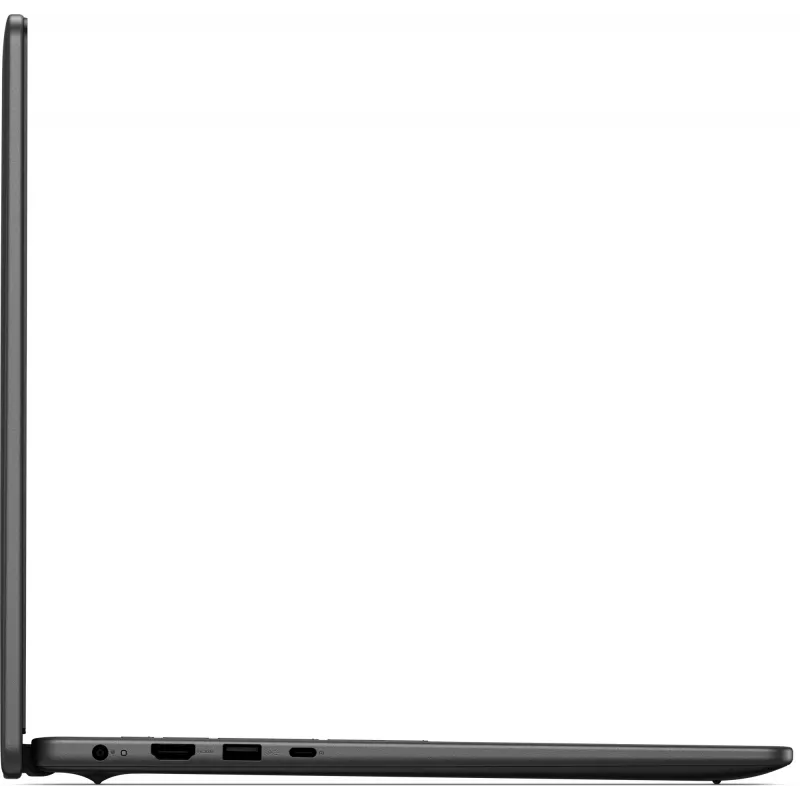 DELL DC16250 Intel Core 5 120U Laptop 40,6 cm (16 cali) Full HD+ 8 GB DDR5-SDRAM 512 GB SSD Wi-Fi 6 (802.11ax) Ubuntu Linux UK International Czarny