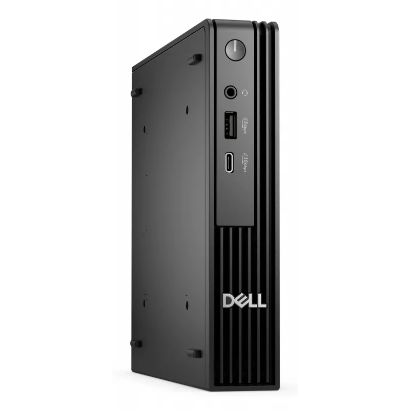 DELL Pro QCM1250 Intel® Core™ i3 i3-14100T 16 GB DDR5-SDRAM 512 GB SSD Windows 11 Pro Micro PC Mini PC Czarny