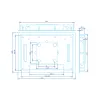 Uchwyt ProDVX FM-10S — czarny uchwyt do monitora, 270×188×27,4 mm, 0,67 kg, 1 szt.