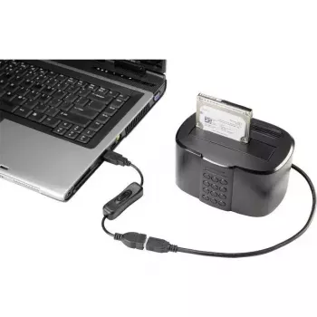 Kabel USB Renkforce RF-3322982 0.25m USB A czarny