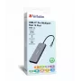 Verbatim CMH-14 USB Type-C 5000 Mbit/s Srebrny