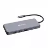 Verbatim CMH-14 USB Type-C 5000 Mbit/s Srebrny