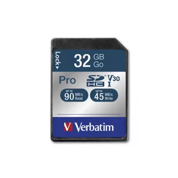 Pamięć Flash Verbatim Pro 32 GB SDHC UHS Klasa 10
