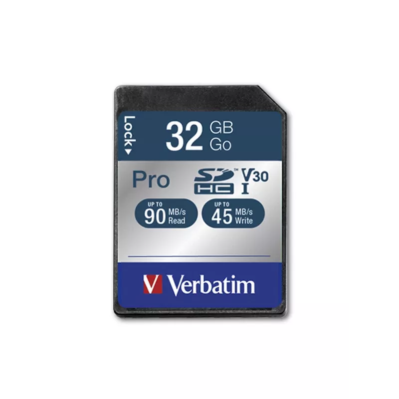 Pamięć Flash Verbatim Pro 32 GB SDHC UHS Klasa 10