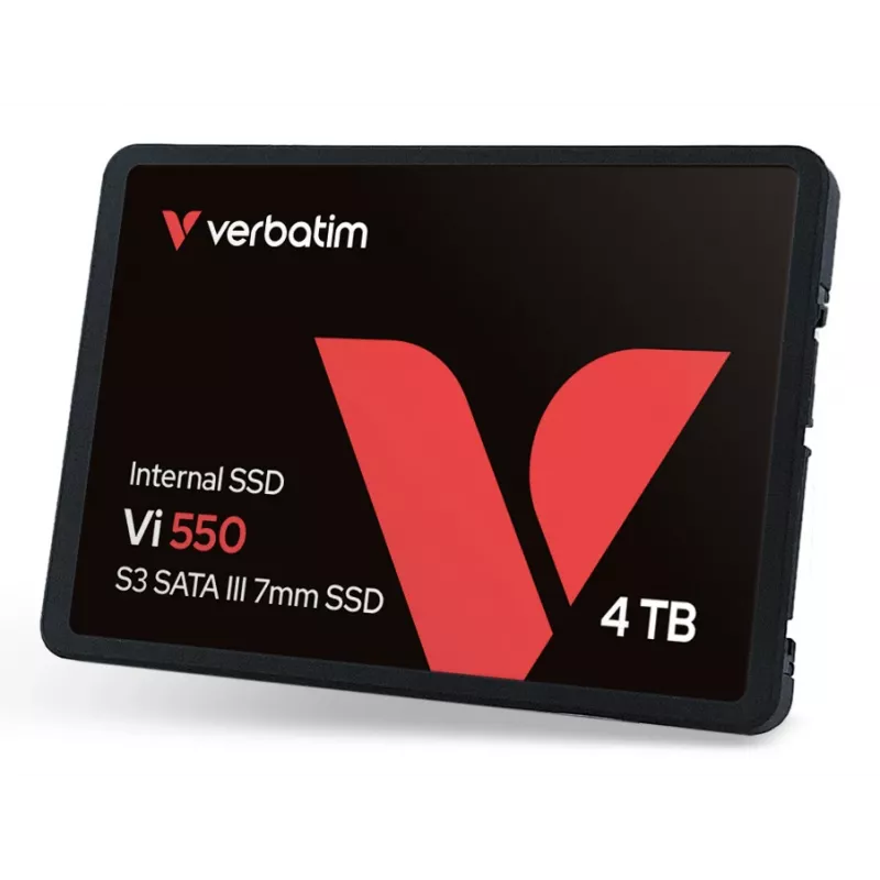 Verbatim Vi550 S3 SSD 4TB, 4 TB, 2.5 cala, 510 MB/s, 6 Gbit/s