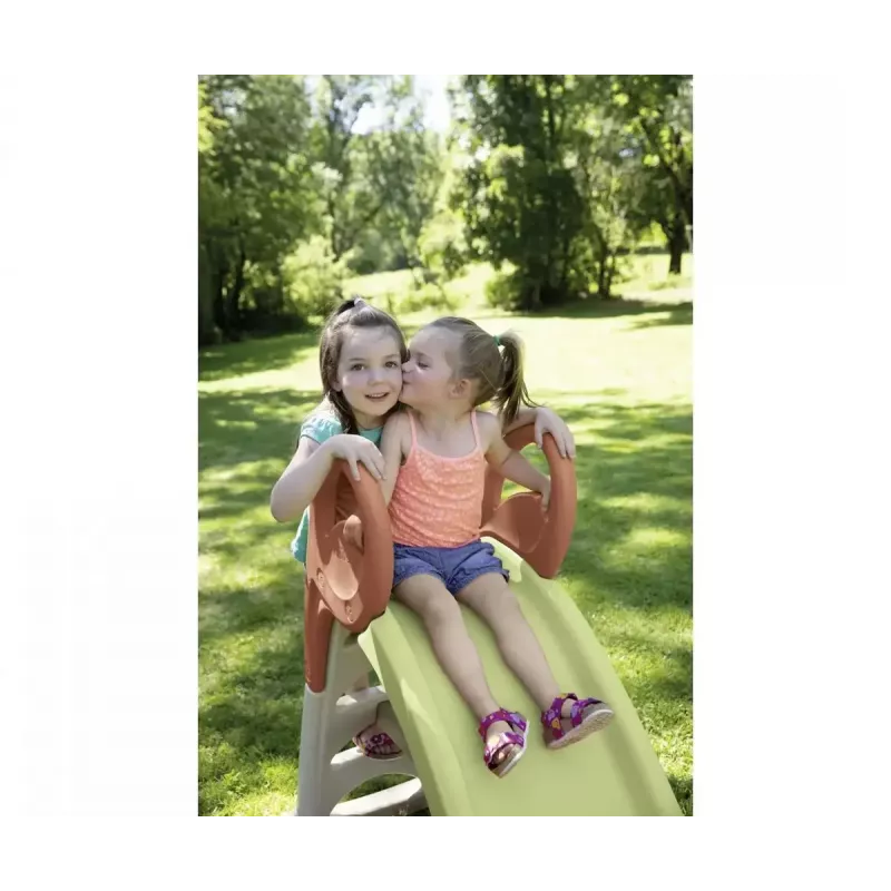 Zjeżdżalnia ogrodowa dla dzieci SMOBY Life Slide KS 820510 — plastikowa zjeżdżalnia dla dzieci
